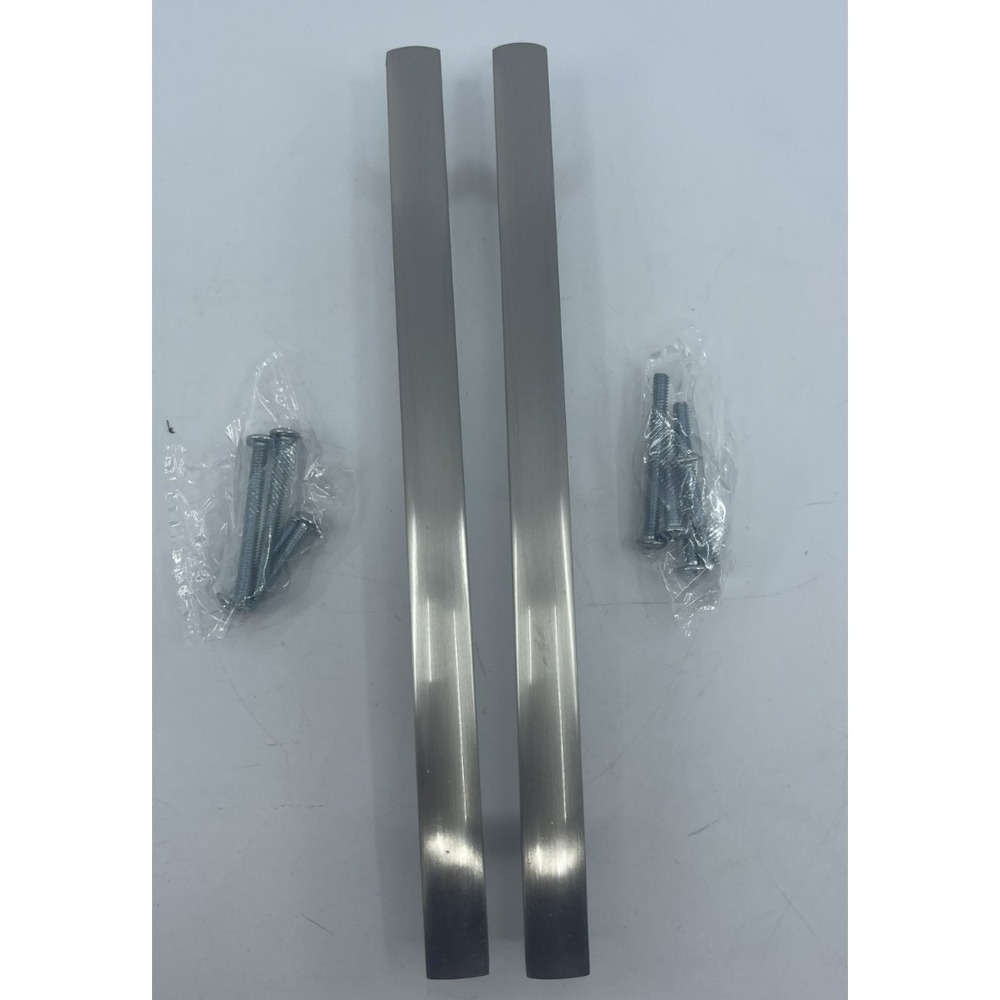 2 Brainerd Caroline P37034W-SN-CP 160mm (8-5/8") Satin Nickel Arch Cabinet Pulls